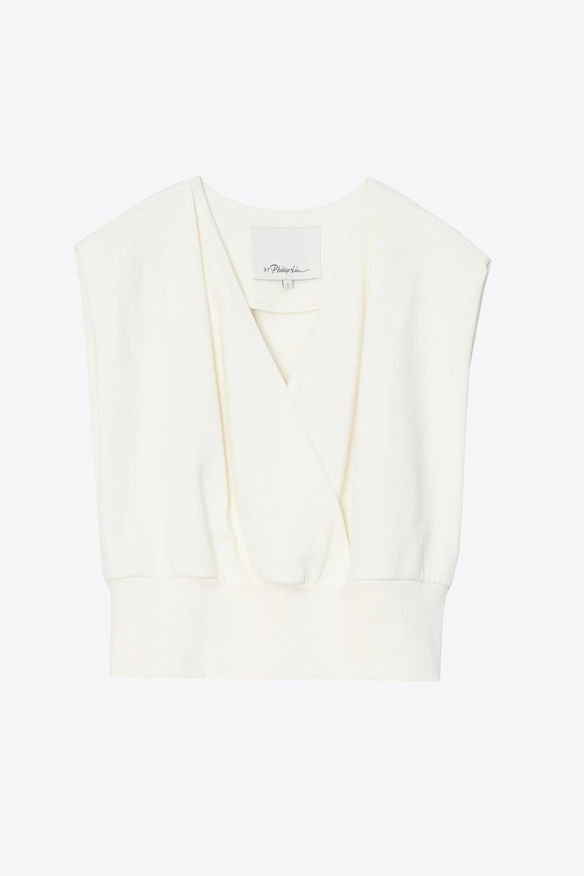 Draped Sleeveless French Terry Top - 3.1 Phillip Lim Quality