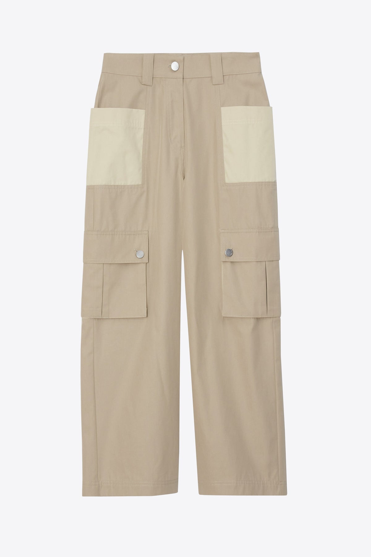 Two-Toned Cropped Cargo Pants - 3.1 Phillip Lim Premium