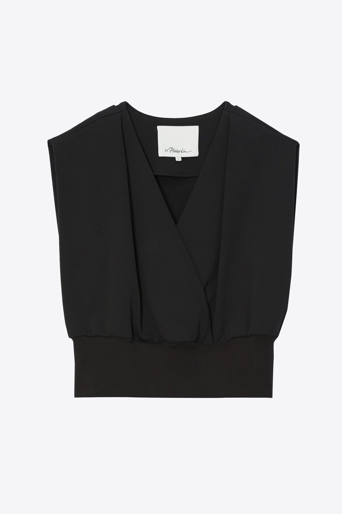 Draped Sleeveless French Terry Top - 3.1 Phillip Lim Smart Buy