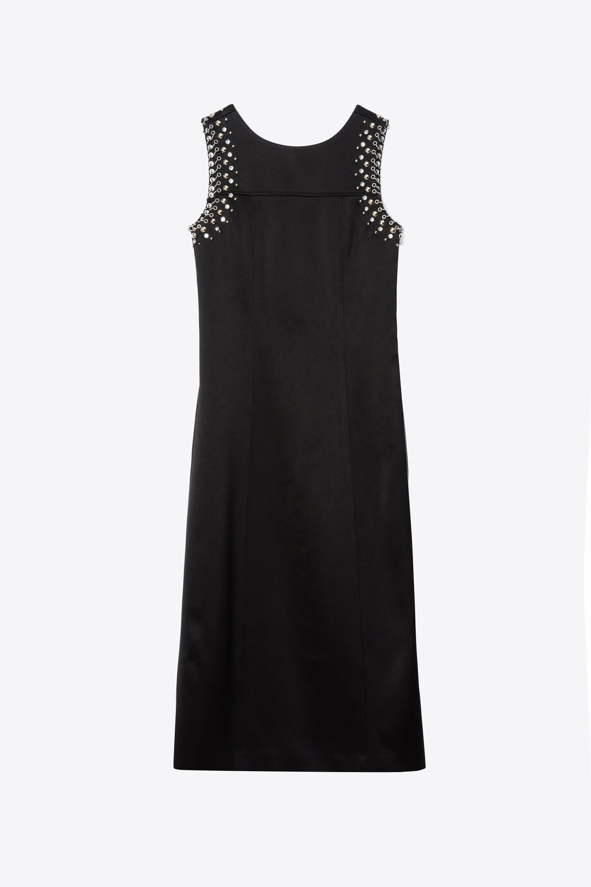 Studded Satin Sleeveless Midi Dress - 3.1 Phillip Lim Essential