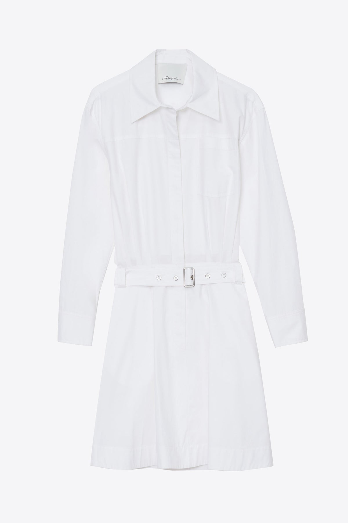 Belted Structured Cotton Shirt Dress - 3.1 Phillip Lim Deals