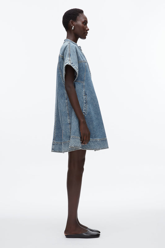 Trapeze Light Denim Dress - 3.1 Phillip Lim Quality
