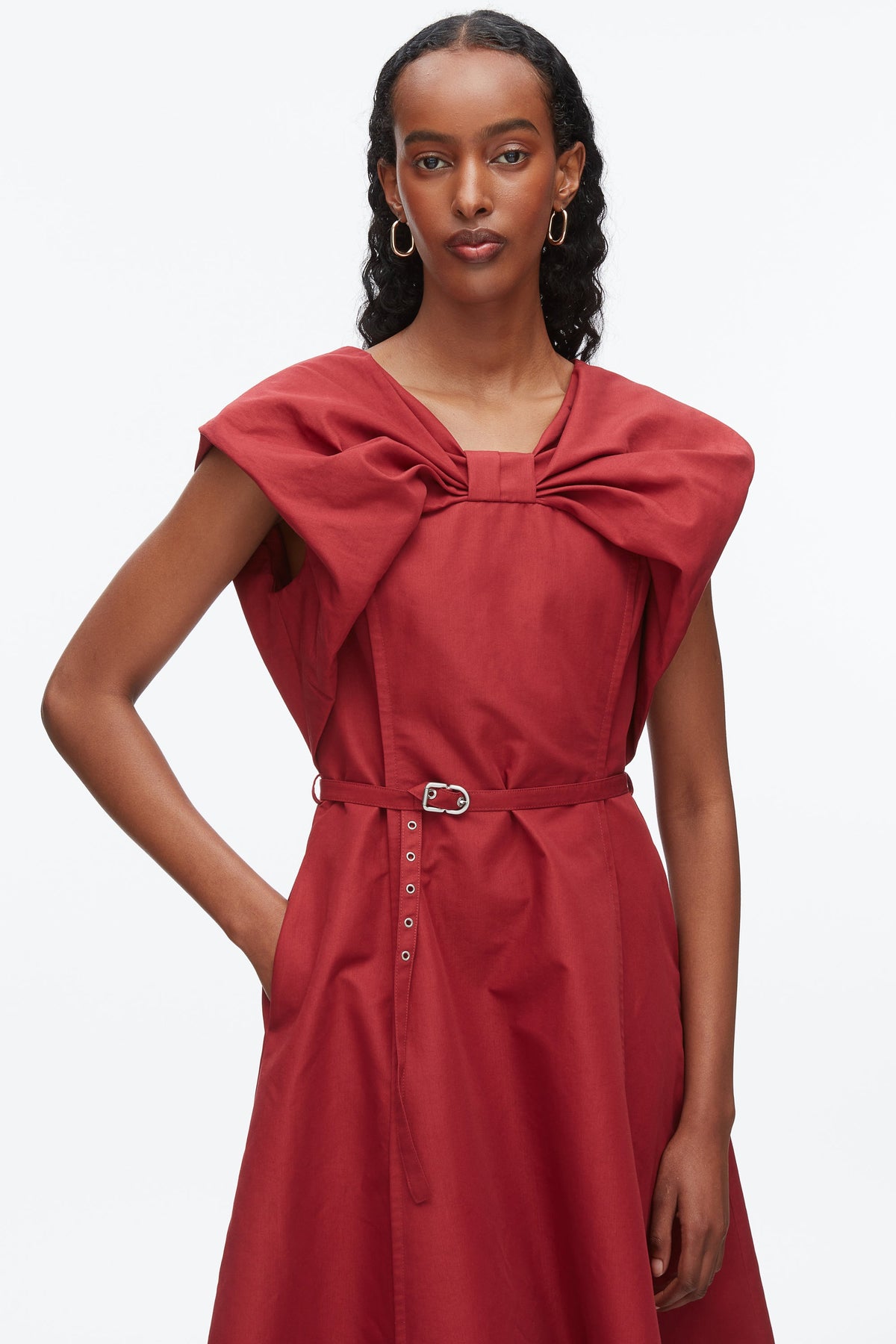 Draped Bow Dress with Belt - 3.1 Phillip Lim Best Seller