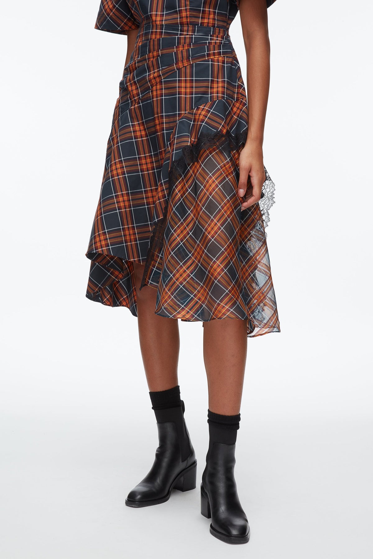 Plaid Mix Draped Dress - 3.1 Phillip Lim Great Value