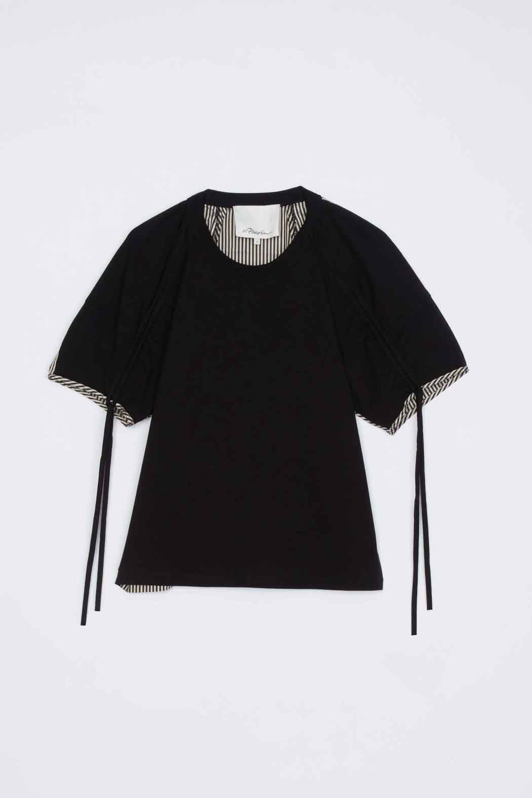 Ruched T-Shirt with Poplin Back - 3.1 Phillip Lim Customer Favorite