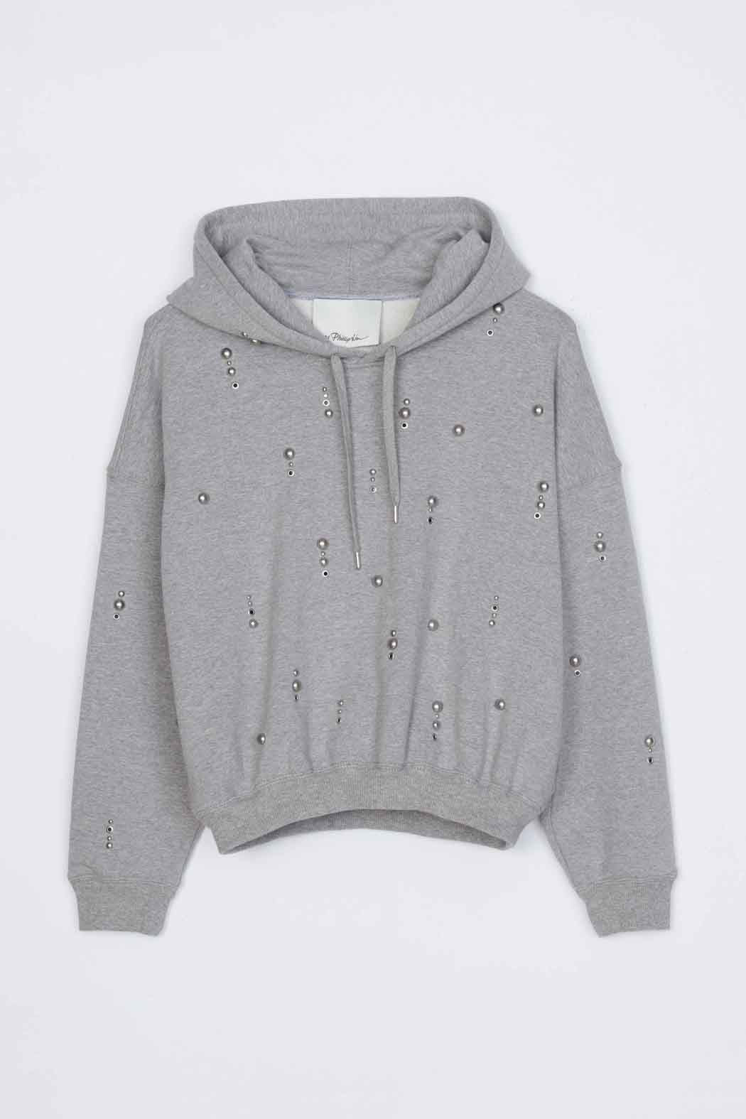 Stud Embellished Oversized Hoodie - 3.1 Phillip Lim Discount