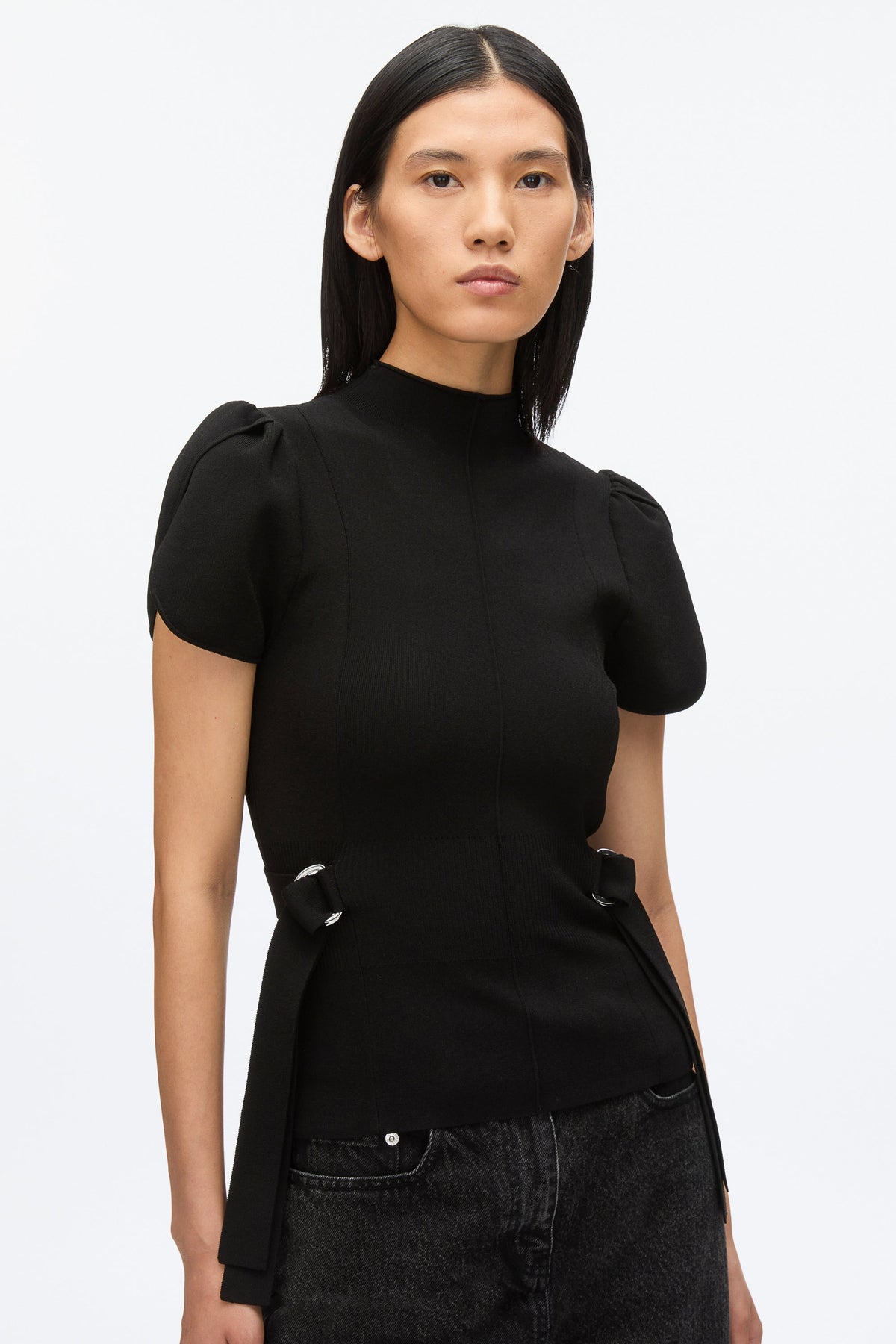 Compact Rib Tulip Top - 3.1 Phillip Lim Top Pick