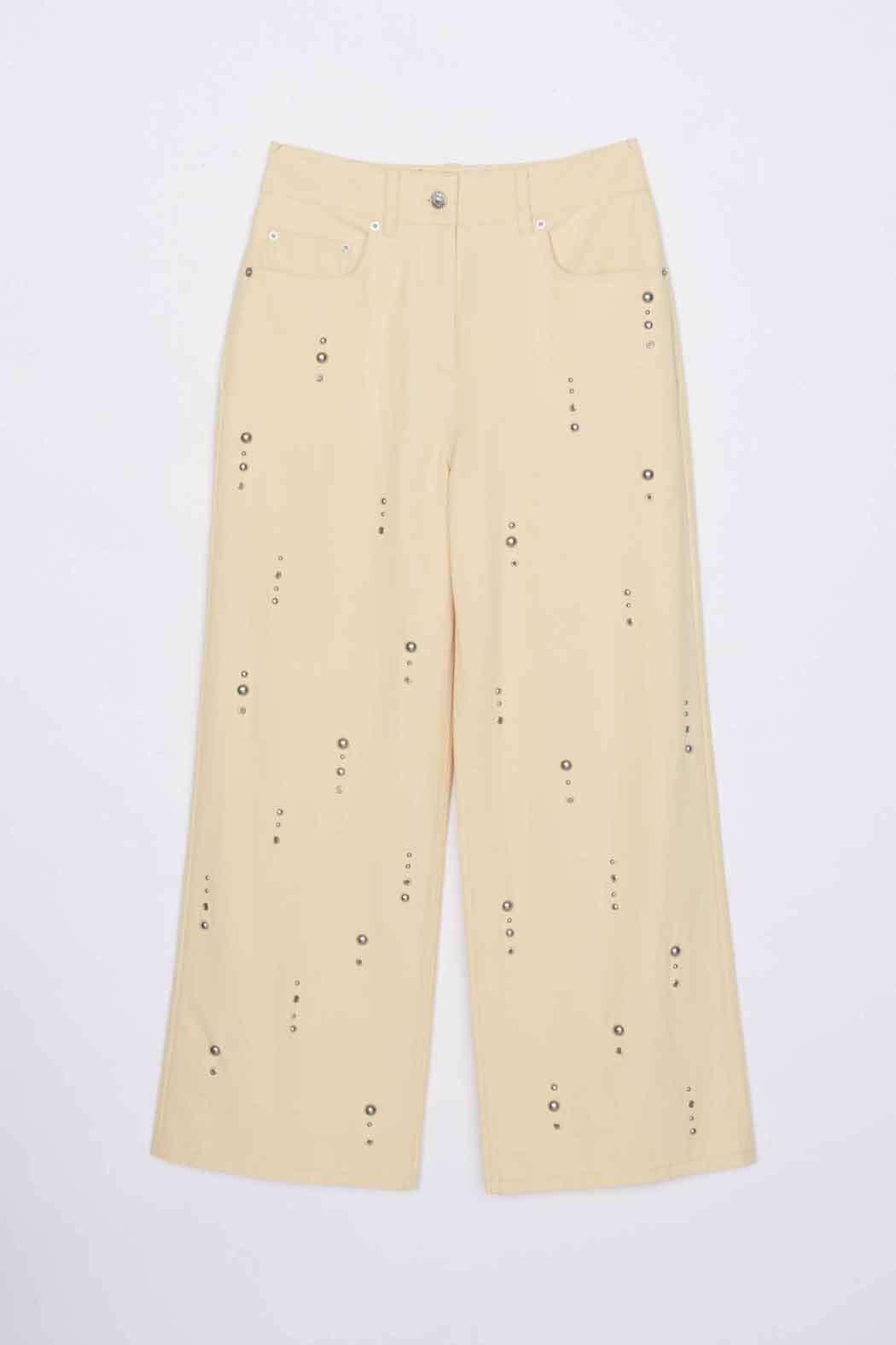 Stud Embellished Wide Leg Pant - 3.1 Phillip Lim New