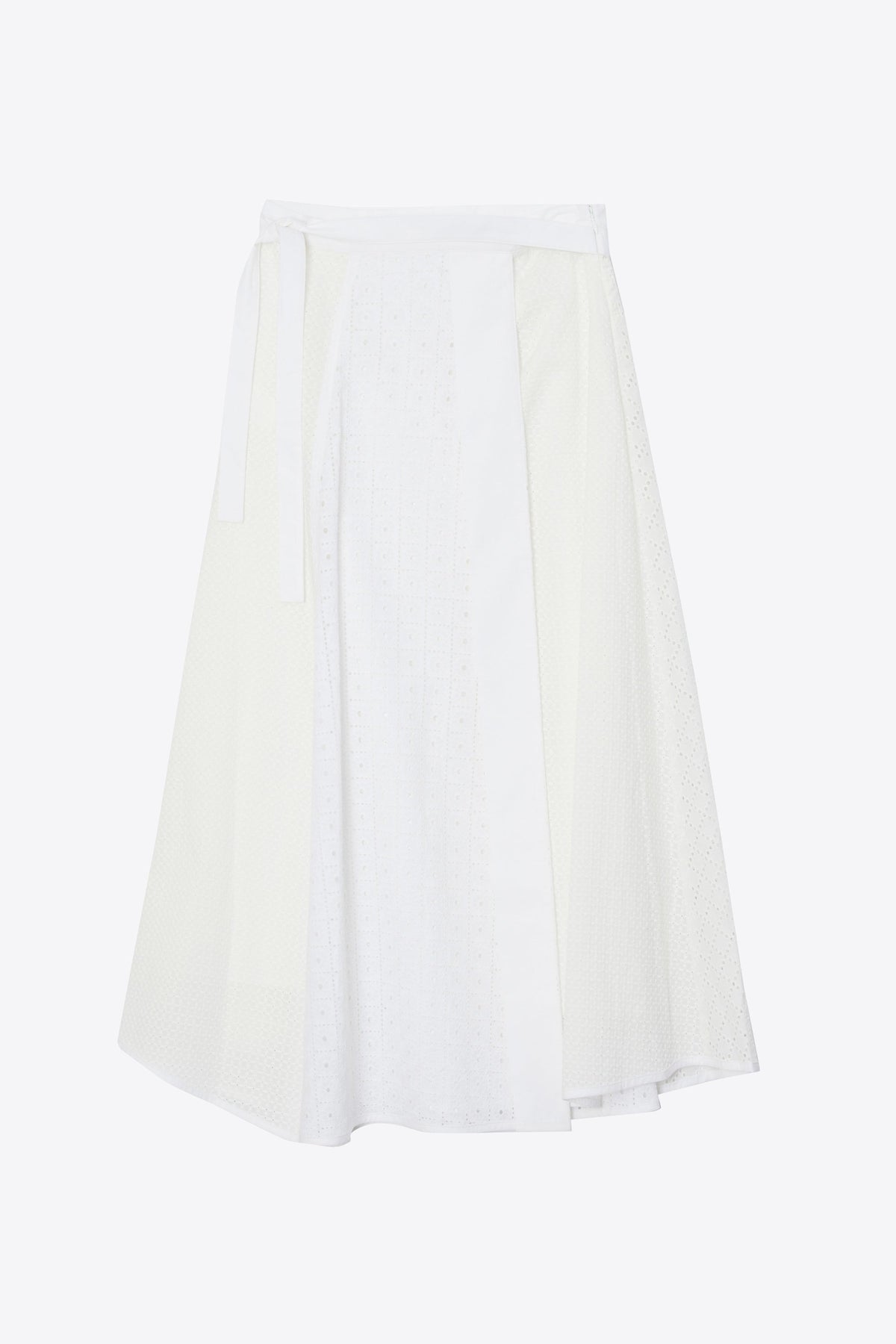 Broderie Anglaise Patchwork Midi Skirt - 3.1 Phillip Lim Recommended