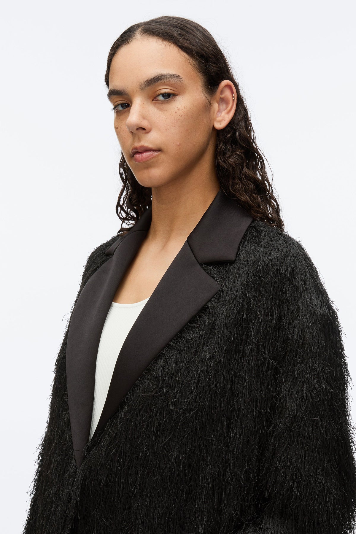 Fringe Tuxedo Coat - 3.1 Phillip Lim Featured