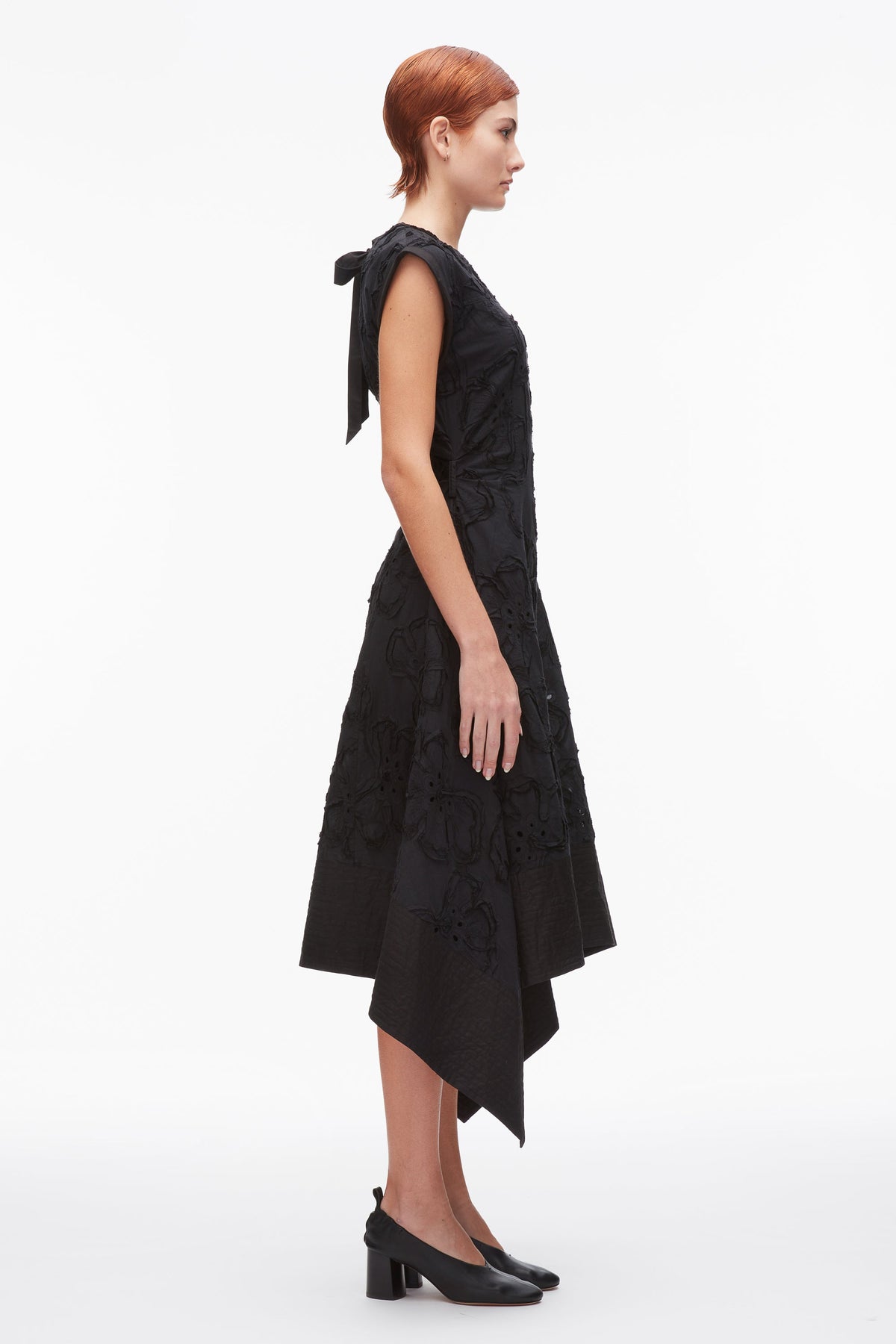 Embroidered Belted Midi Dress with Handkerchief Hem - 3.1 Phillip Lim Top Pick