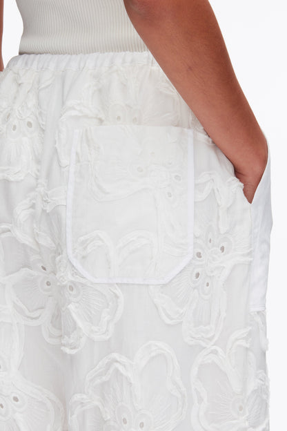 Embroidered Straight Leg Pull On Pants - 3.1 Phillip Lim Featured