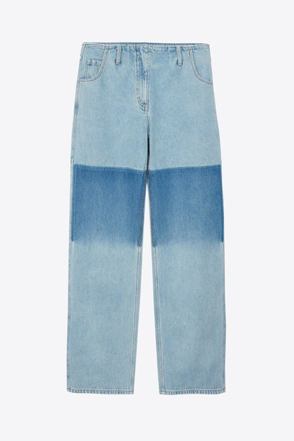Ghost Patch Straight Leg Denim Pants - 3.1 Phillip Lim Classic
