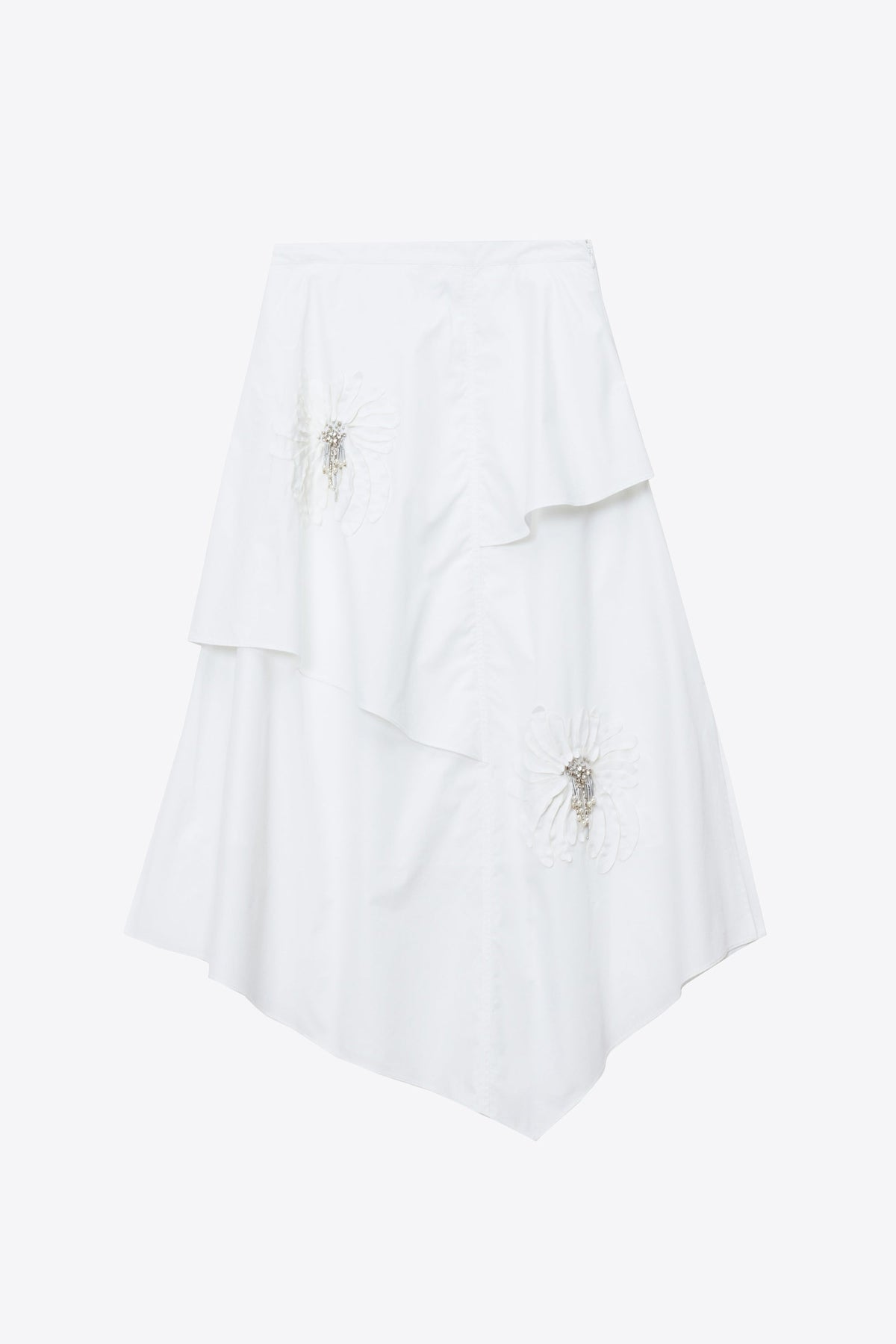 Layered Skirt with Floral Appliqué - 3.1 Phillip Lim Great Value