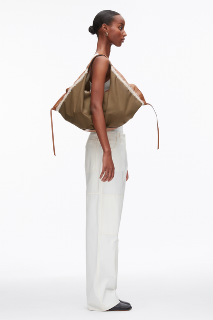 Nylon Luna Large Bag with Contrast Stitch - 3.1 Phillip Lim Latest