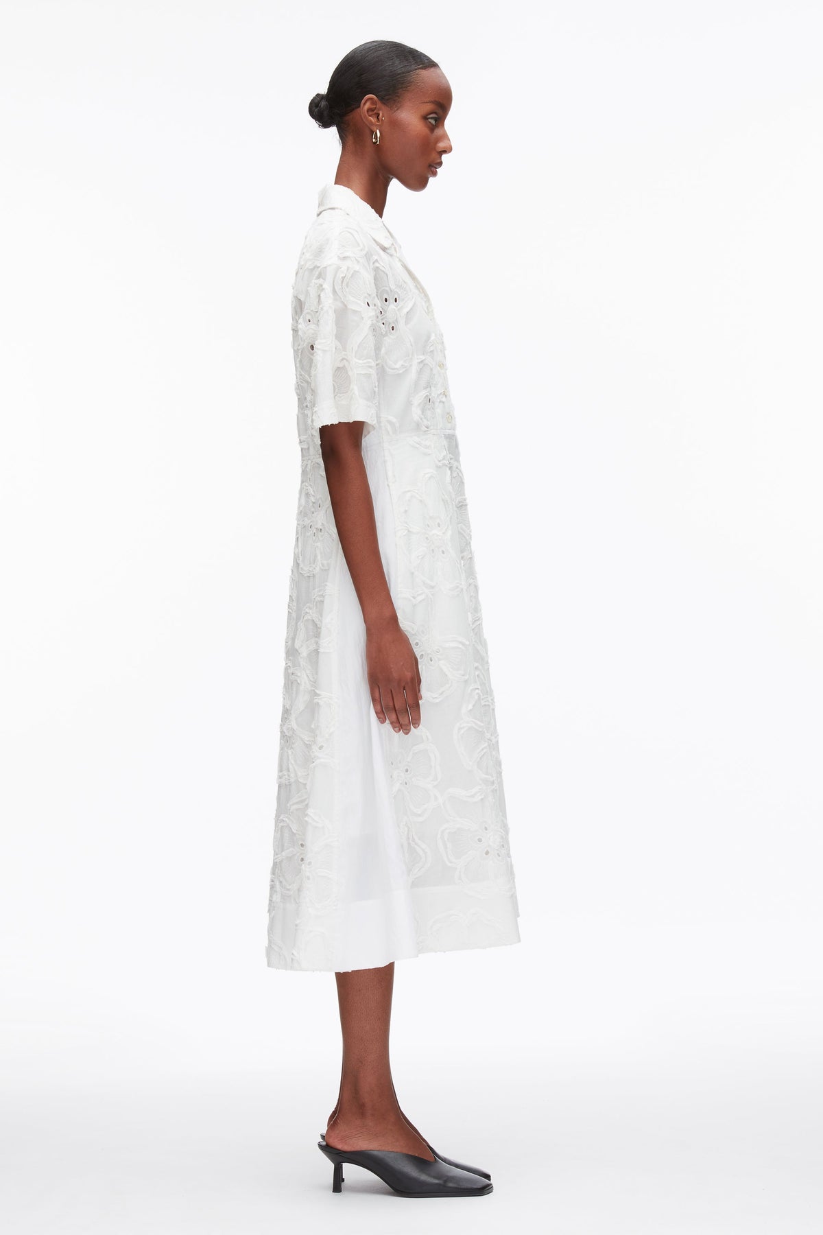 Embroidered Midi Shirt Dress - 3.1 Phillip Lim Smart Buy