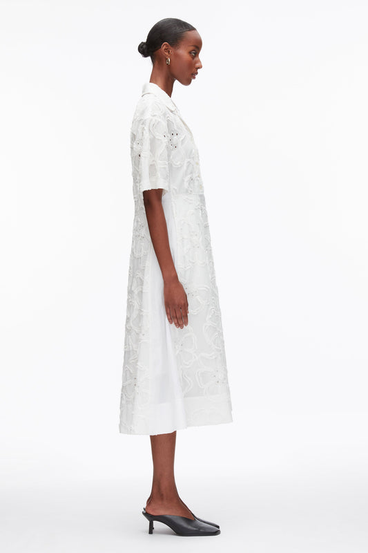 Embroidered Midi Shirt Dress - 3.1 Phillip Lim Smart Buy