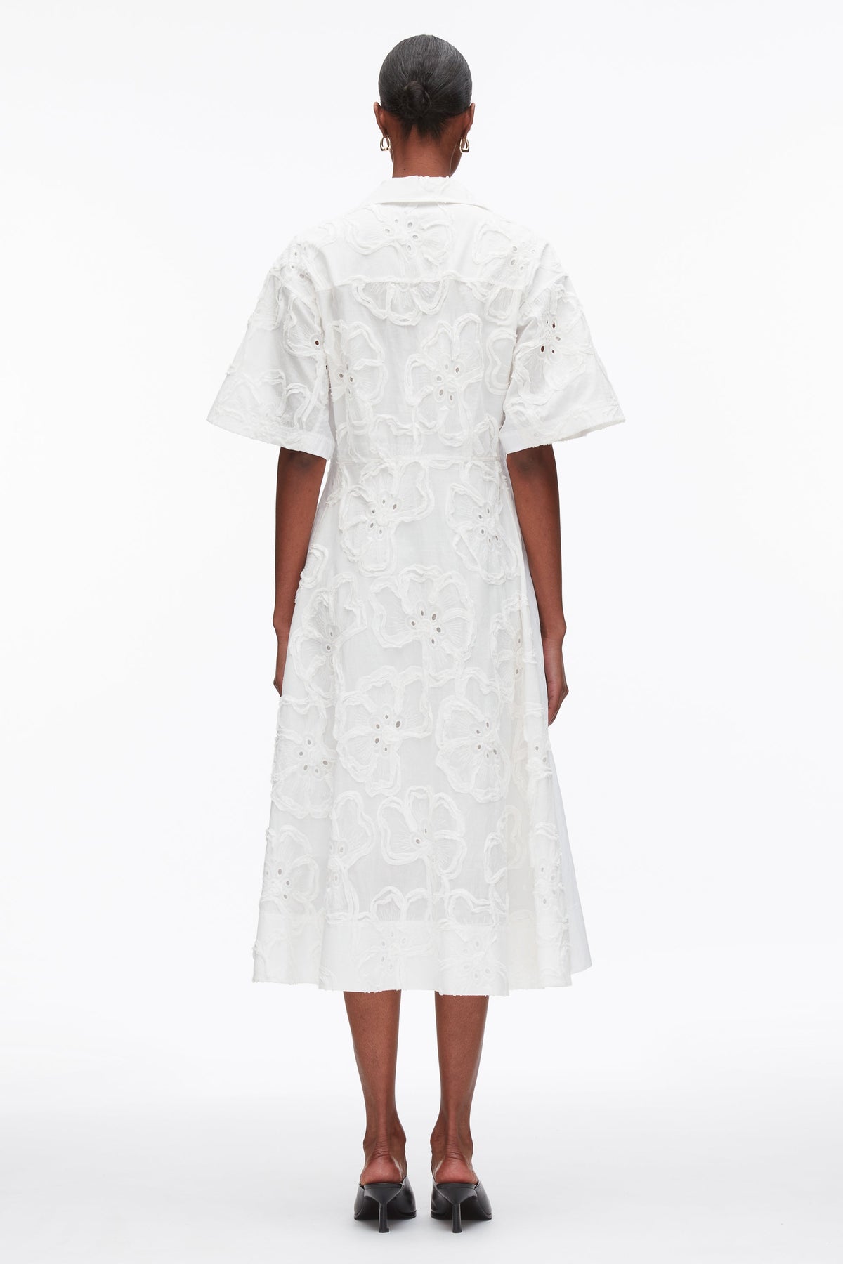 Embroidered Midi Shirt Dress - 3.1 Phillip Lim Smart Buy