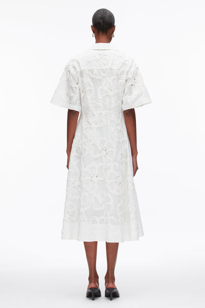 Embroidered Midi Shirt Dress - 3.1 Phillip Lim Smart Buy