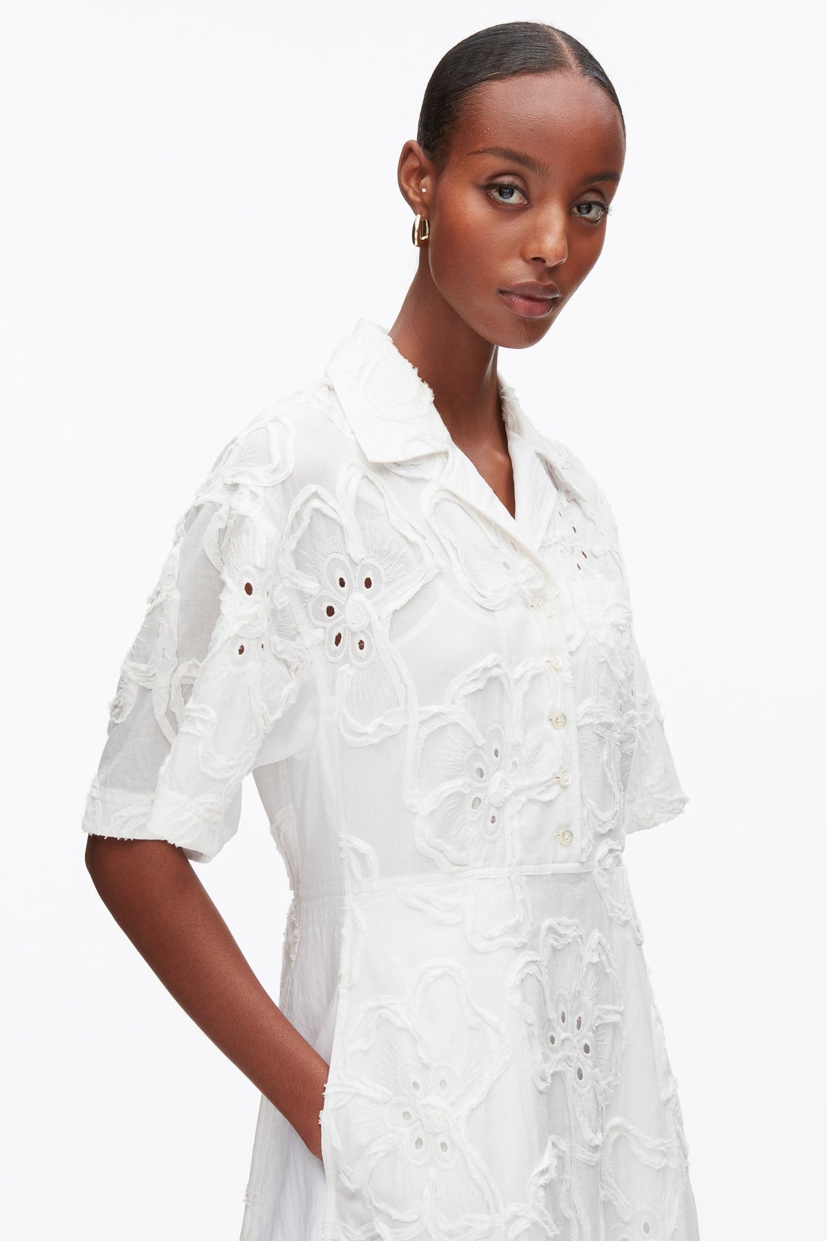Embroidered Midi Shirt Dress - 3.1 Phillip Lim Smart Buy