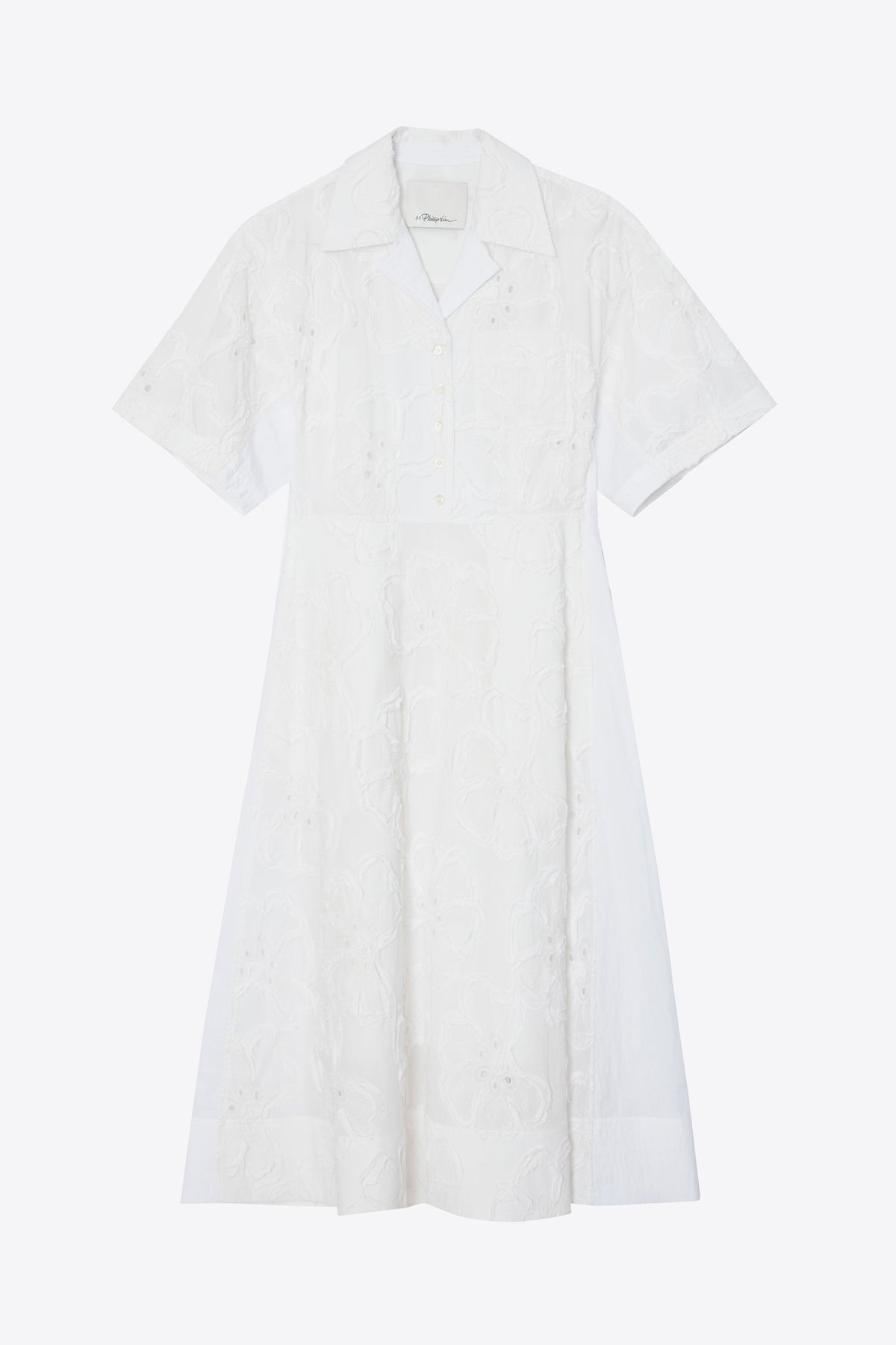 Embroidered Midi Shirt Dress - 3.1 Phillip Lim Smart Buy