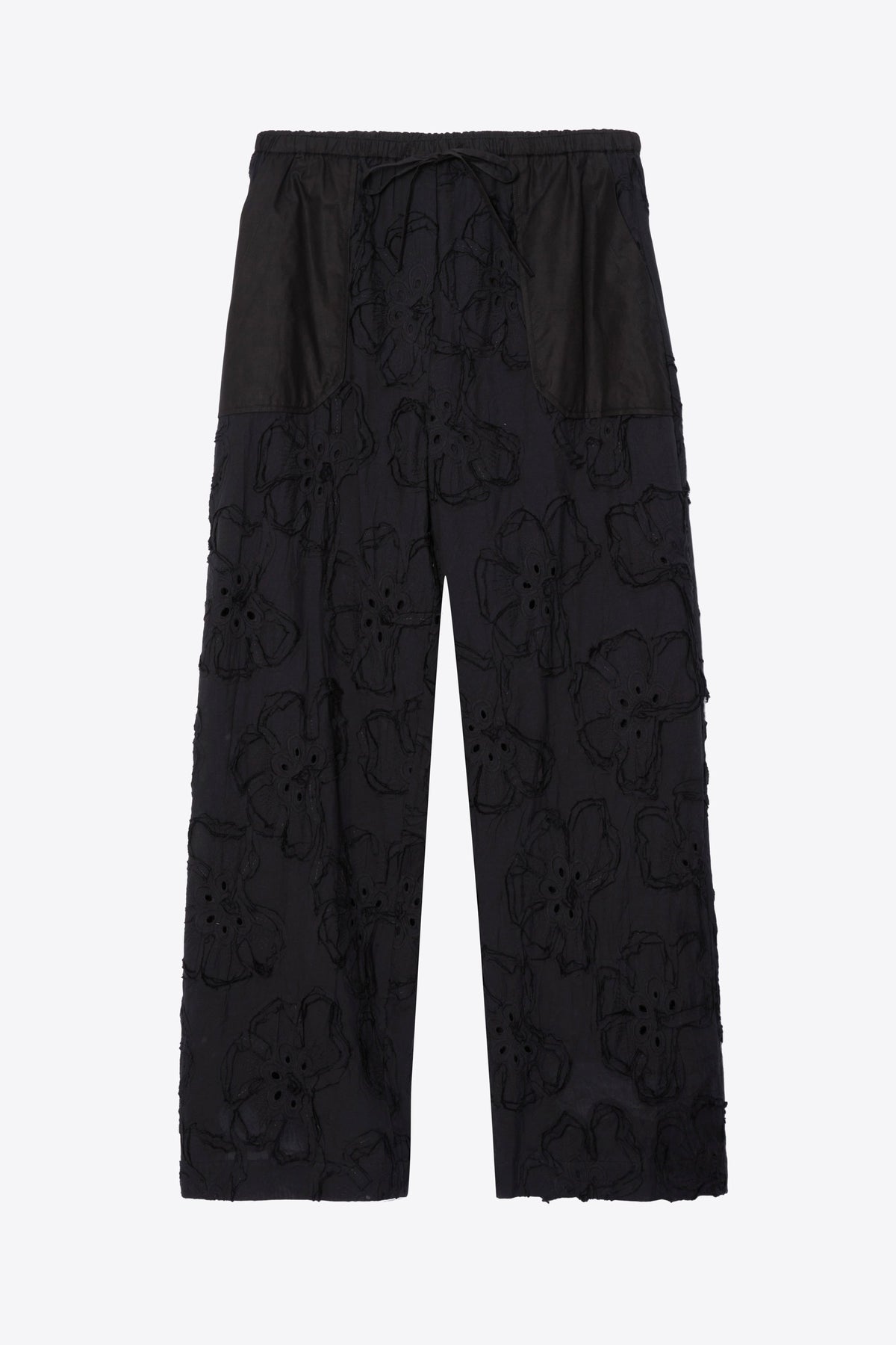Embroidered Straight Leg Pull On Pants - 3.1 Phillip Lim Quality