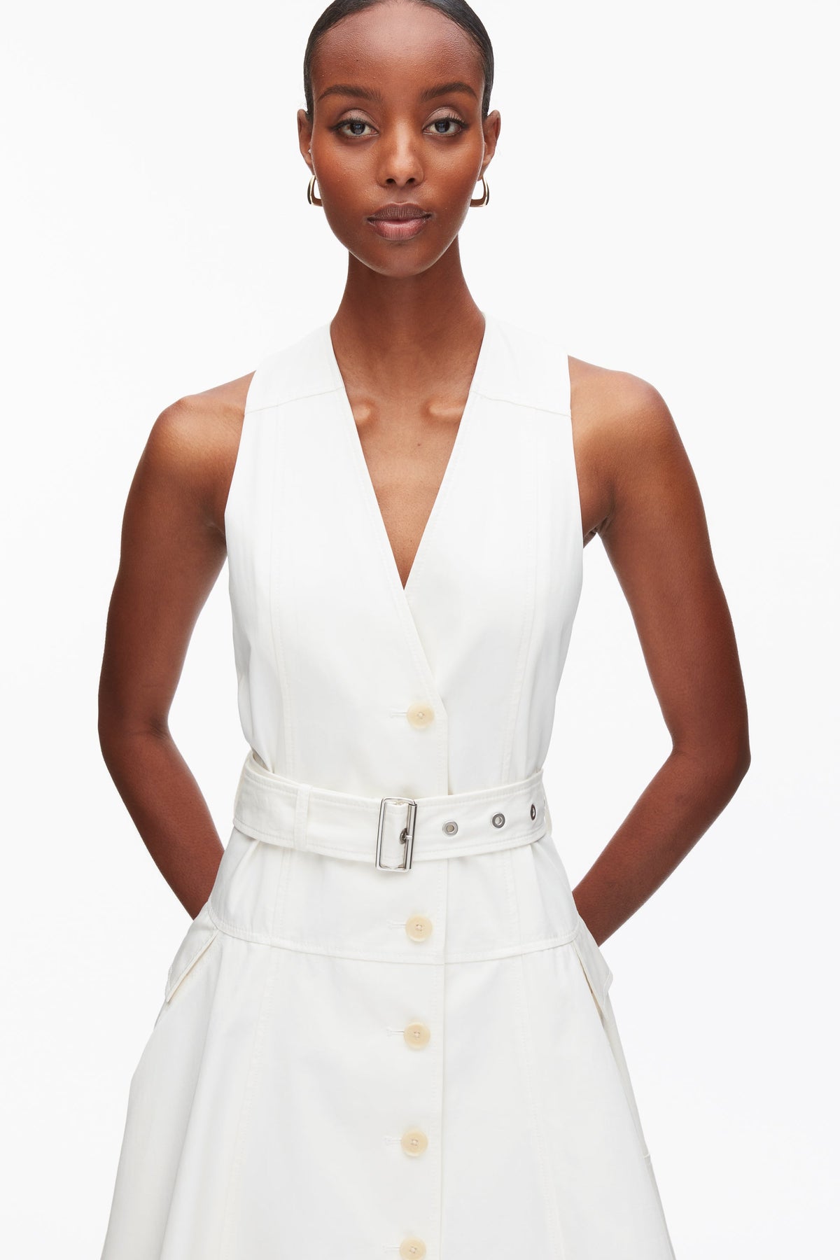 Patchwork Sleeveless Belted Utility Dress - 3.1 Phillip Lim Great Value