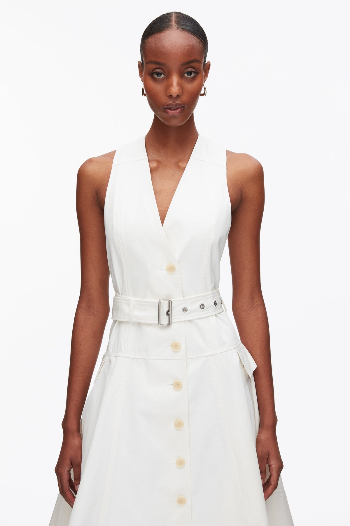 Patchwork Sleeveless Belted Utility Dress - 3.1 Phillip Lim Great Value