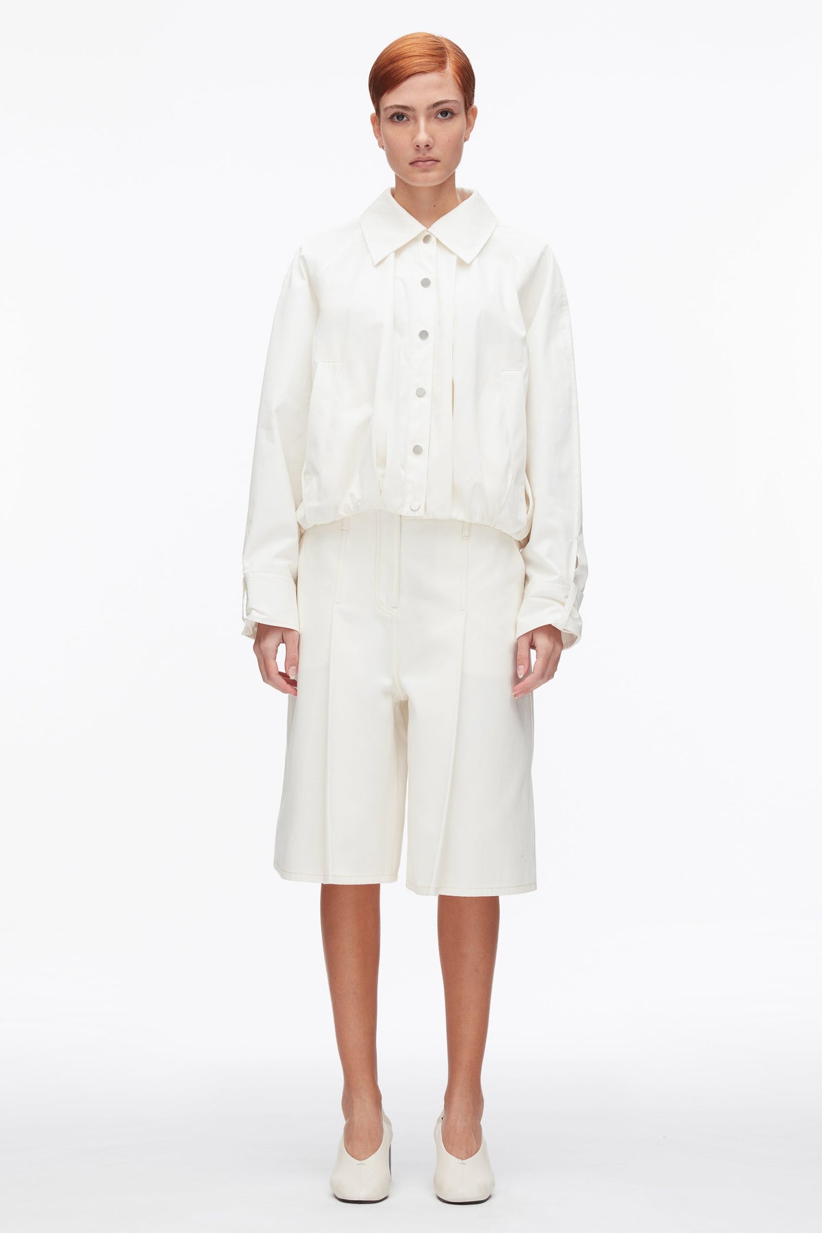Snap Front Blouson Bomber Jacket - 3.1 Phillip Lim Deals
