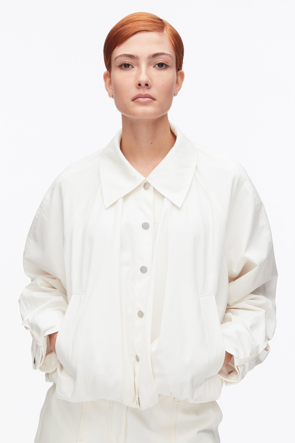 Snap Front Blouson Bomber Jacket - 3.1 Phillip Lim Deals