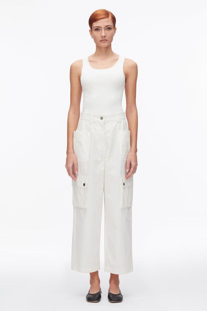 Two-Toned Cropped Cargo Pants - 3.1 Phillip Lim Smart Buy
