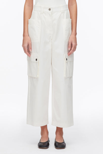 Two-Toned Cropped Cargo Pants - 3.1 Phillip Lim Smart Buy