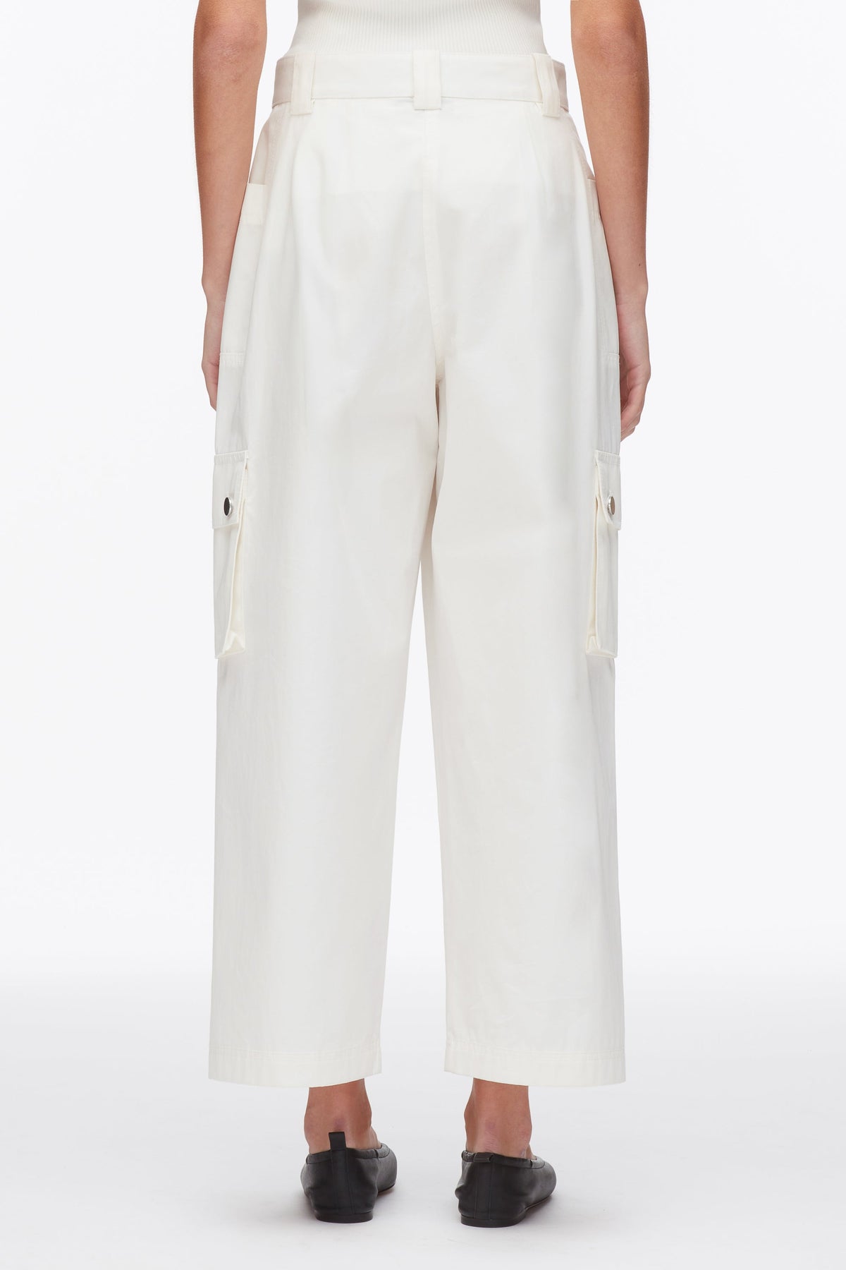 Two-Toned Cropped Cargo Pants - 3.1 Phillip Lim Smart Buy