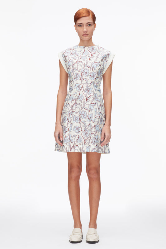 Short Sleeve Floral Mini Dress - 3.1 Phillip Lim Great Value