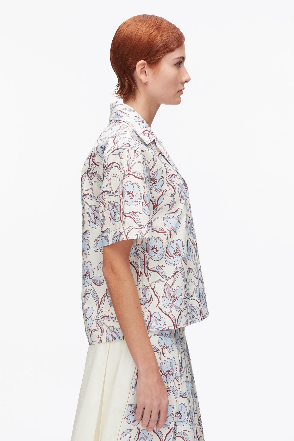 Floral Printed Camp Shirt - 3.1 Phillip Lim New