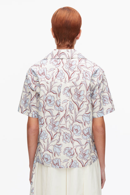 Floral Printed Camp Shirt - 3.1 Phillip Lim New