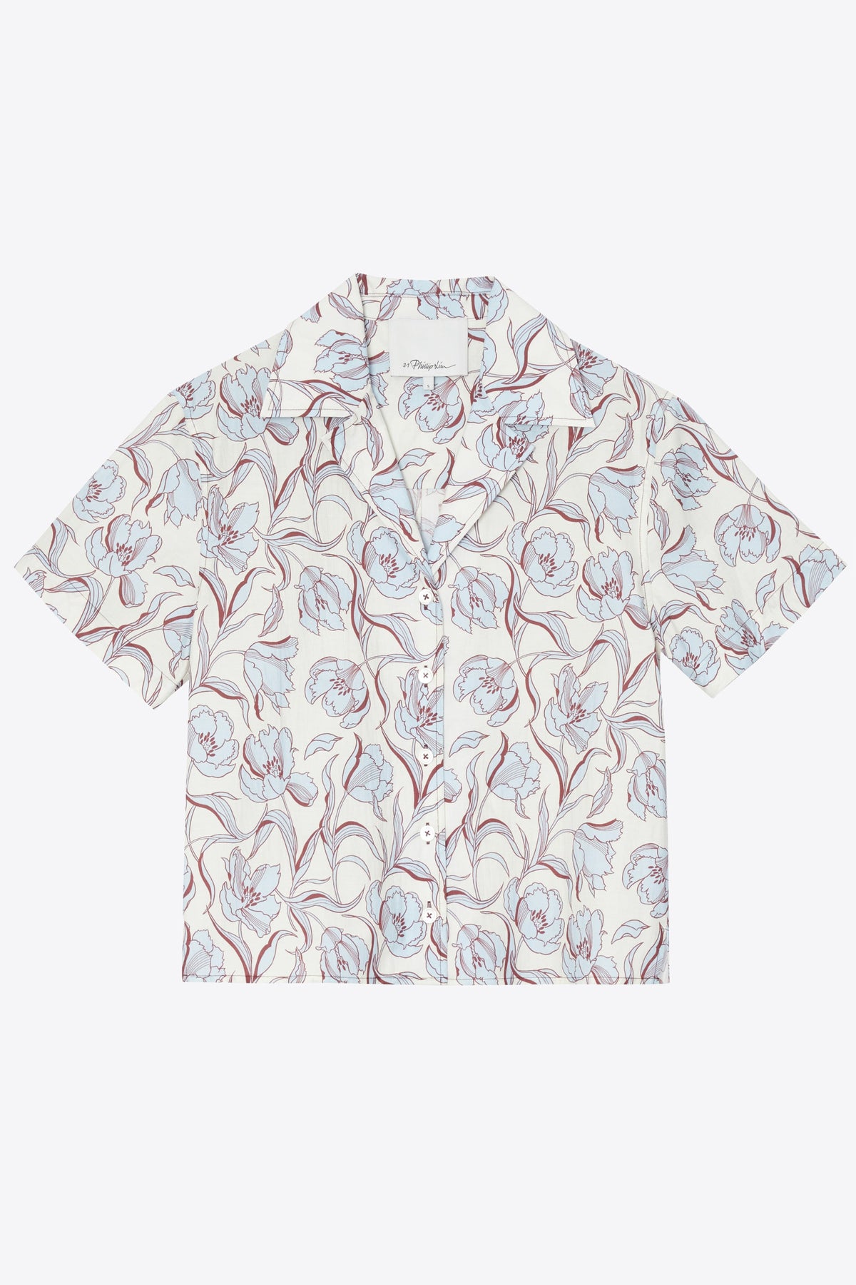 Floral Printed Camp Shirt - 3.1 Phillip Lim New