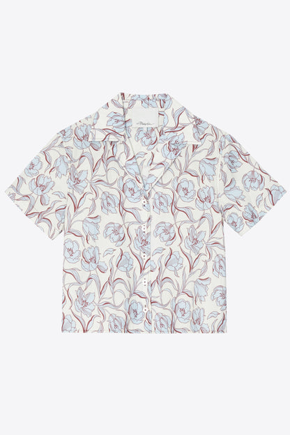 Floral Printed Camp Shirt - 3.1 Phillip Lim New