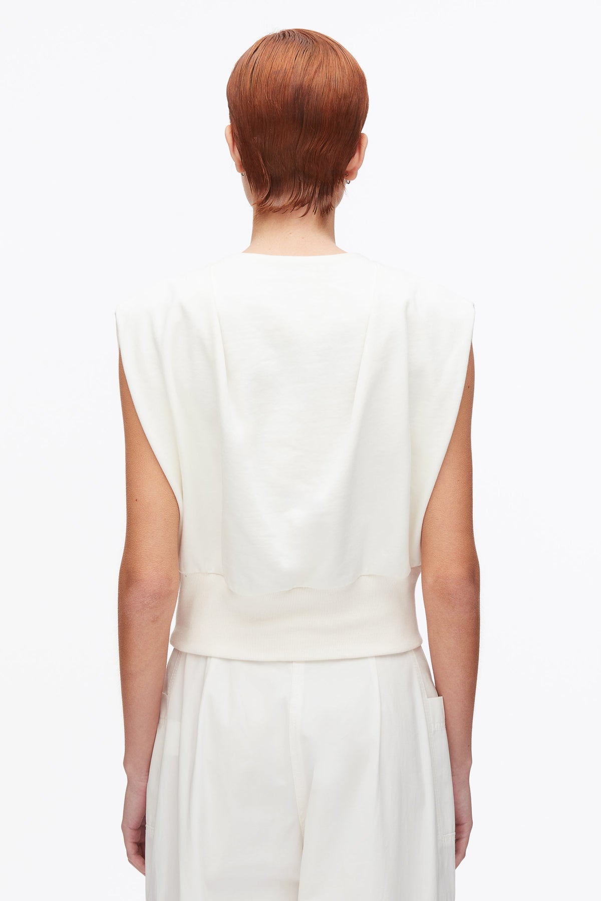 Draped Sleeveless French Terry Top - 3.1 Phillip Lim Quality