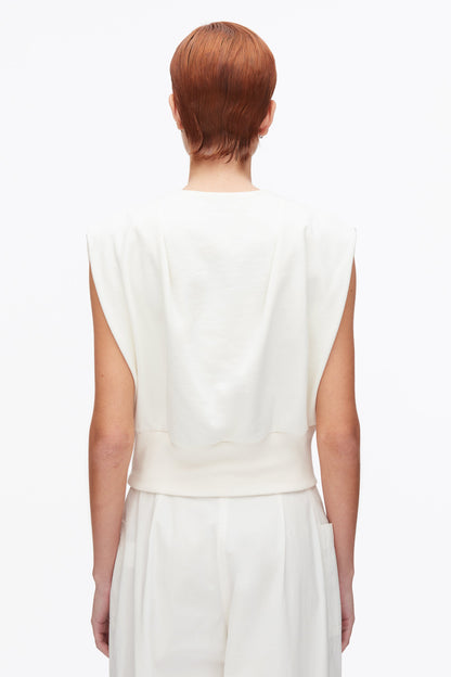 Draped Sleeveless French Terry Top - 3.1 Phillip Lim Quality