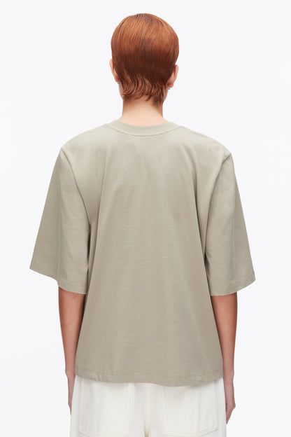 Trapeze T-Shirt with Floral Appliqué - 3.1 Phillip Lim Deals