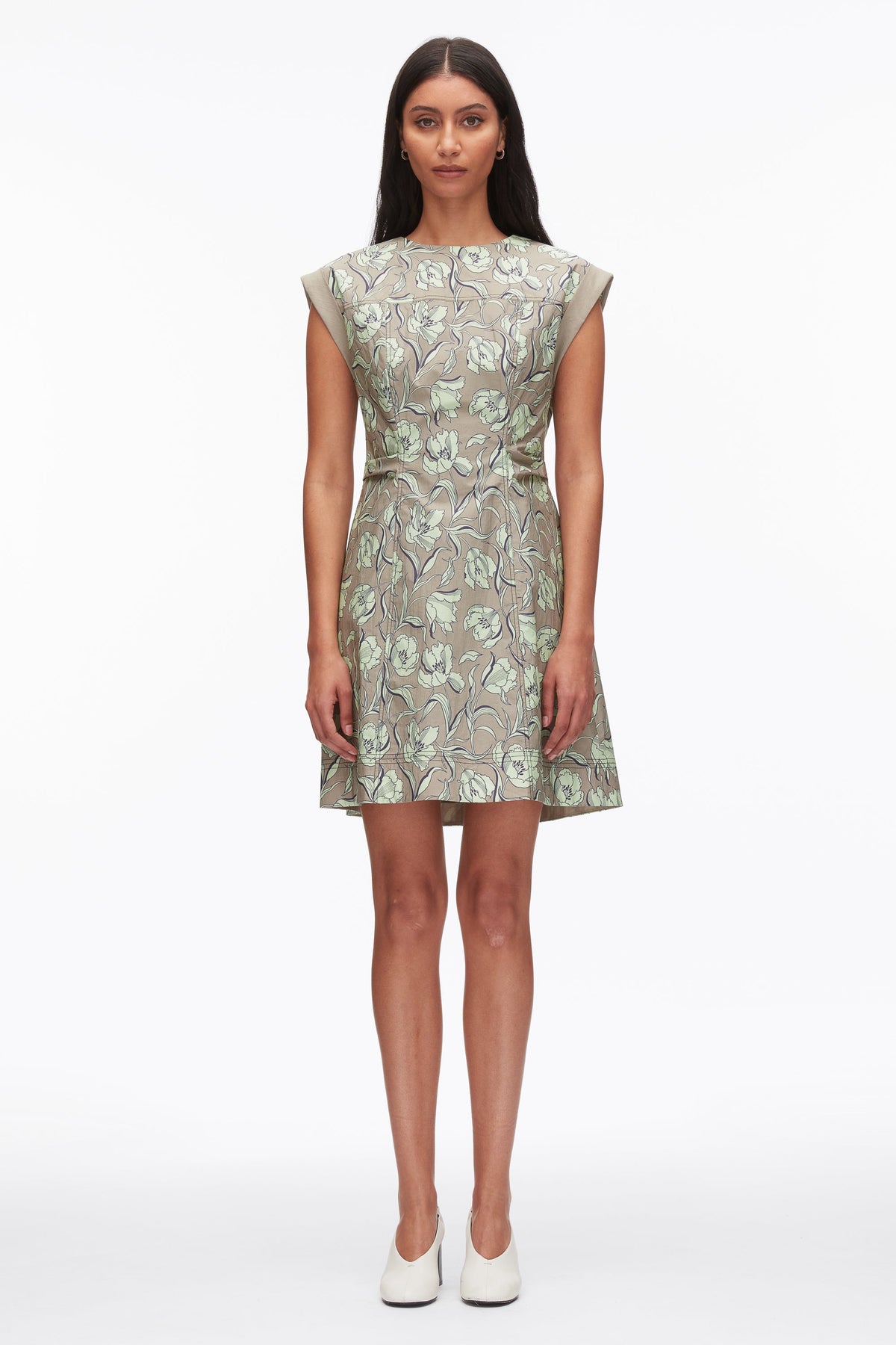 Short Sleeve Floral Mini Dress - 3.1 Phillip Lim Recommended