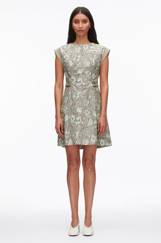 Short Sleeve Floral Mini Dress - 3.1 Phillip Lim Recommended