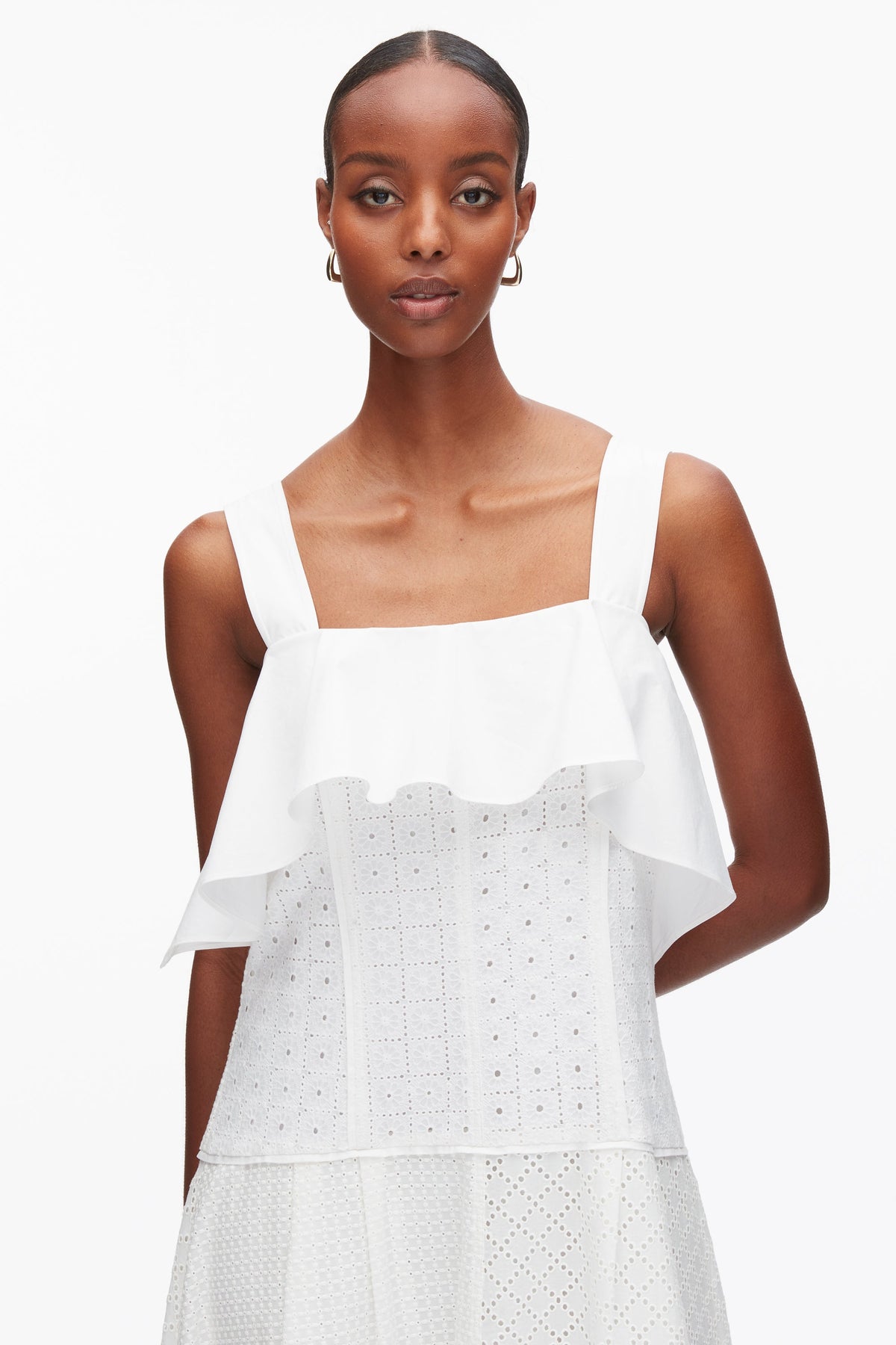 Broderie Anglaise Patchwork Cascade Midi Dress - 3.1 Phillip Lim Deals