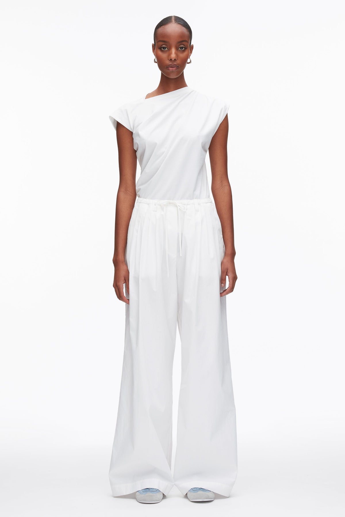 Structured Cotton Pull On Straight Leg Pants - 3.1 Phillip Lim Hot Sale