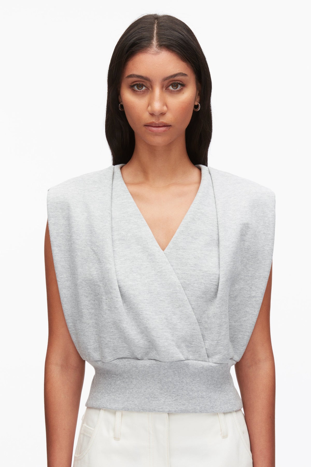 Draped Sleeveless French Terry Top - 3.1 Phillip Lim Latest