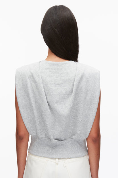 Draped Sleeveless French Terry Top - 3.1 Phillip Lim Latest