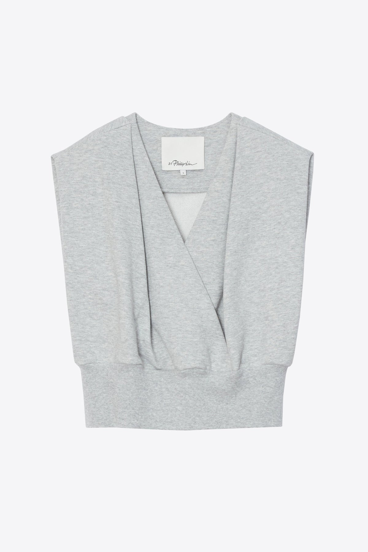 Draped Sleeveless French Terry Top - 3.1 Phillip Lim Latest