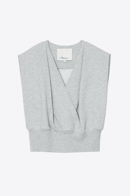 Draped Sleeveless French Terry Top - 3.1 Phillip Lim Latest