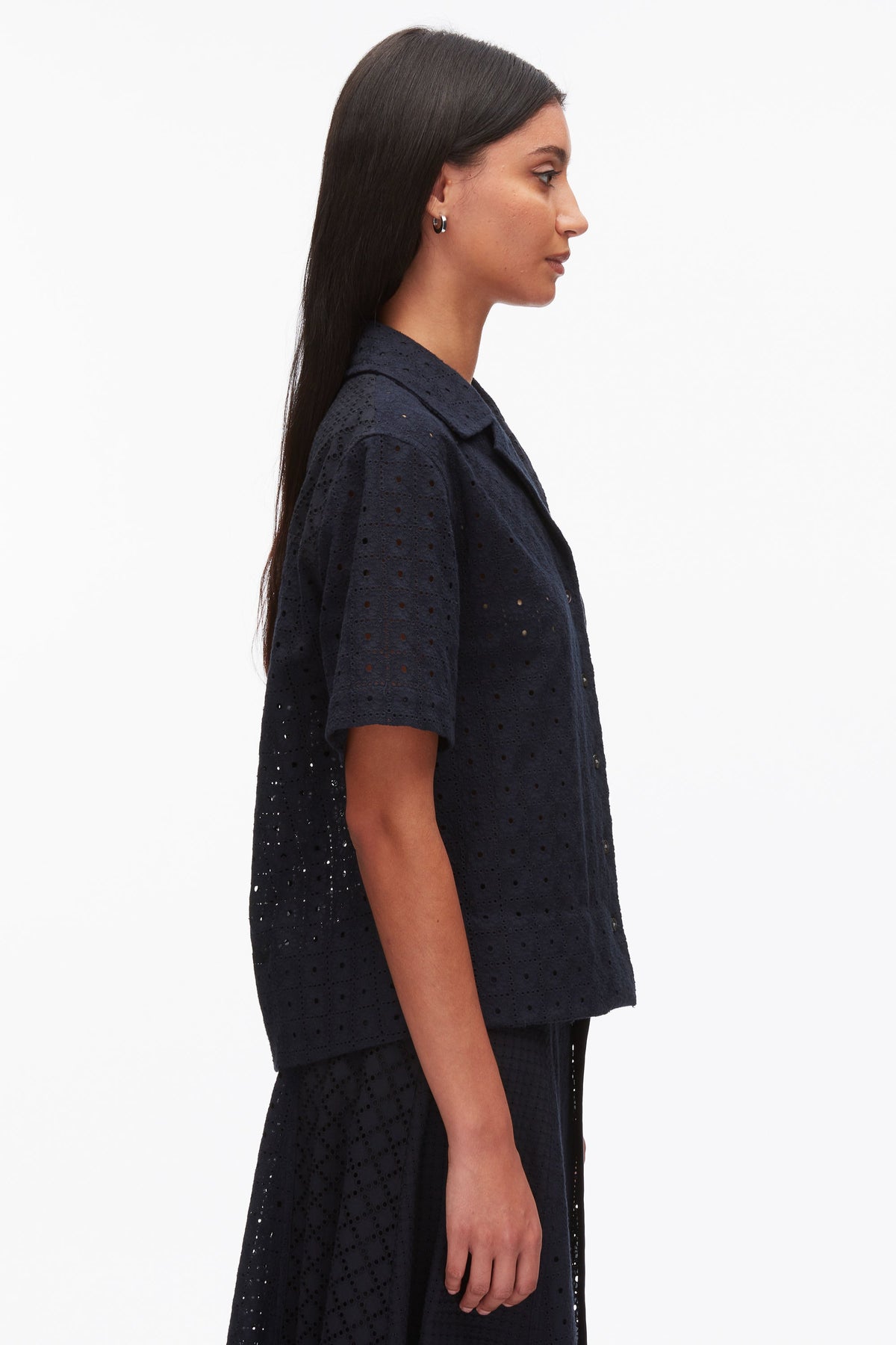 Broderie Anglaise Patchwork Camp Shirt - 3.1 Phillip Lim Value